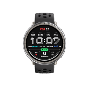 Amazfit Active 2 (Round) Black Sport Silicone